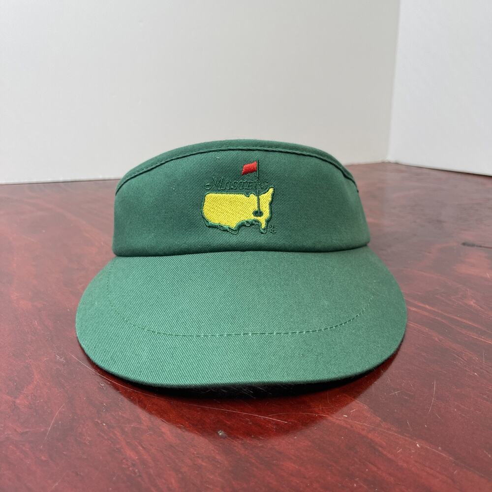 Masters Golf Visor Green By American Needle Adjustable Augusta Hat Unisex PGA